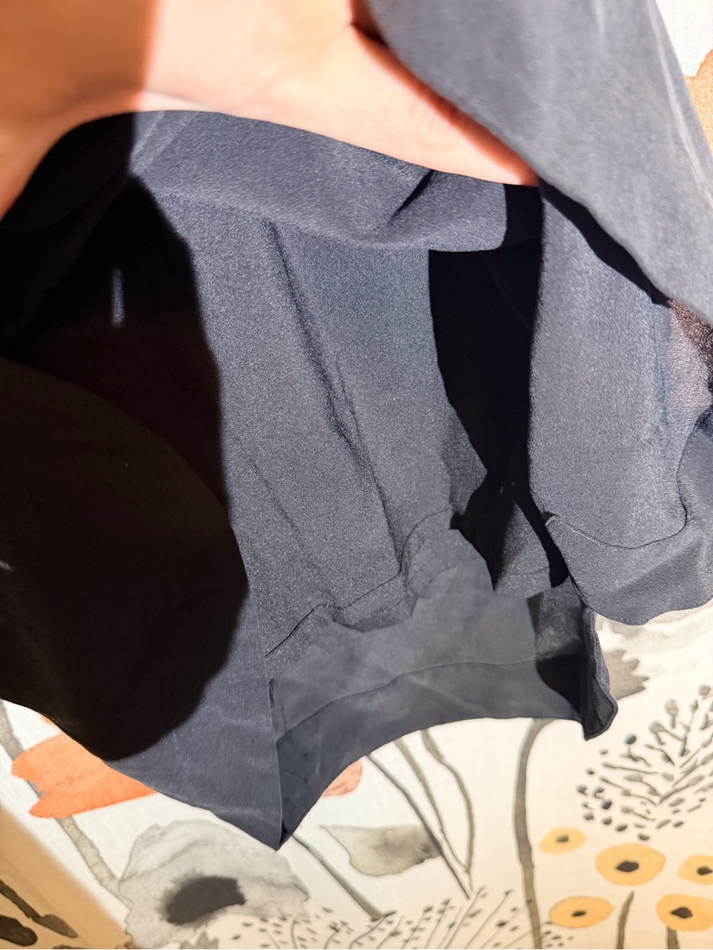 Madewell 100% Silk Black Dress – Size 0 - Picture 6 of 12